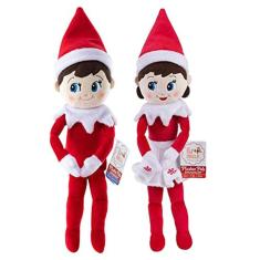 O Elfo na Prateleira 12 &quot;Plushee Pal® Snuggler Elf Light Girl & Boy