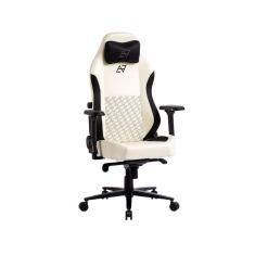 Cadeira Gamer NR17 Lunari Knit Elements Creme