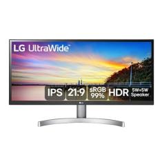 Monitor LG UltraWide™ LG 29pol IPS Full HD 2560x1080 75Hz 5ms (GtG) HDMI HDR10 AMD FreeSync 29WK600-W - 29WK600-W | LG BR