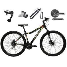 Bicicleta Aro 29 Feminina Absolute Mia 2 Câmbio Shimano Alívio 27v K7 Freios Hidráulicos Susp. Trava-Feminino