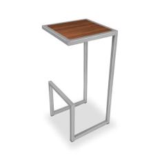 Banqueta Banco Alto Rochester Cozinha Área Gourmet Prata e Villandry -