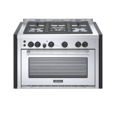 Fogão De Embutir 5 Bocas Venax Temis Inox Gás GLP 127V