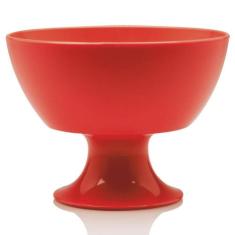 Taça Para Sobremesa Luna 300ml Pote Prato De Sobremesa - Ou, Vermelho