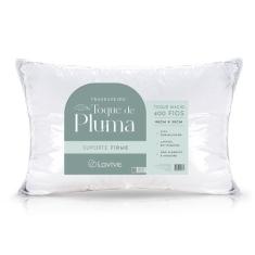 Travesseiro Toque de Pluma Firme - Lavive, UNICA