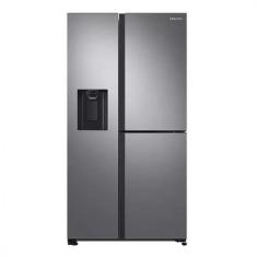 Refrigerador Samsung Frost Free Side By Side 3 Portas RS65 - Inox