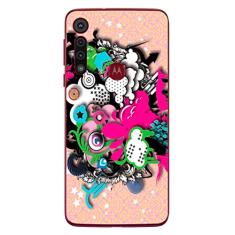 Capa Adesivo Skin104 Verso Para Motorola Moto G8 Play