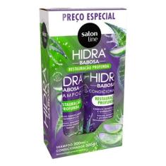 Kit Shampoo E Condicionador Hidra Babosa Salon Line 300ml