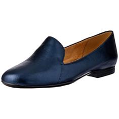 Naturalizer Mocassim feminino Emiline Slip-On, Azul marino, 35