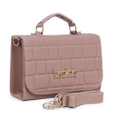 Bolsa Feminina Lateral Transversal e De Mao Alça Destacavel  - Lorena 