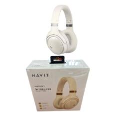 Headphone Havit H630bt Bluetooth 5.3 On-ear 3d 55h Cor Bege