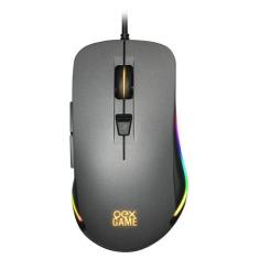 Mouse Gamer USB, Com Função RGB Cronos Cinza MS320 - OEX