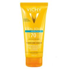Protetor Solar Vichy - Idéal Soleil Hydrasoft FPS70, 200ml
