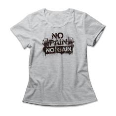 Camiseta Studio Geek No Pain No Gain Feminino-Feminino