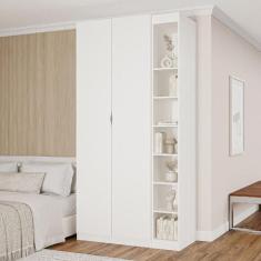 Guarda-roupa Modulado 2 Portas 3 Peças Hera Cabecasa Madeiramadeira Br