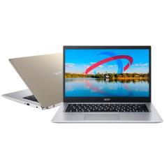 Notebook Acer A514-54-384J - Tela 14 Full HD, Intel i3 1115G4, 8GB, SSD 256GB, Windows - Gold