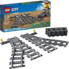Trilhos de Mudança LEGO City 60238, 8 Peças (Pacote de 1)