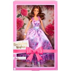 Boneca Barbie Coleção Signature Birthday Wishes HRM54 Mattel