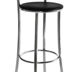 Banqueta Alta com Junco para Bancada Preto