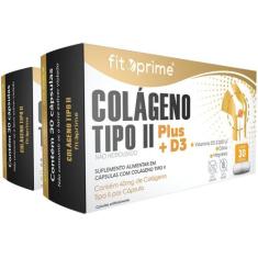 2 Colágeno Tipo 2 Plus + Vitamina D3 40Mg 60Cps Fitoprime