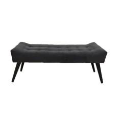 Recamier Roma Capitonê em Suede - Cinza - RUD HOUSE, CINZA