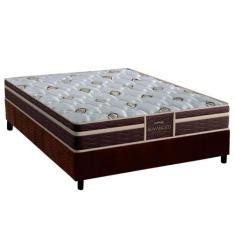 Conjunto Box Casal: Colchão Anatômico Probel D33 Firmepedic ProDormir 