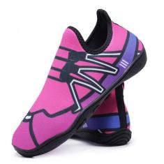 Tenis Aquatico Beach Tennis Neoprene Estampada Confortavel Solado Borracha Palmilha Espumada-Masculino