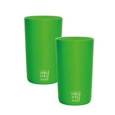 2 Copos Eco Big Drink Verde Green Cups 500 ml