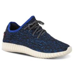 Tênis Caminhada Academia Corrida Leve Adaption EASY, Azul, 38