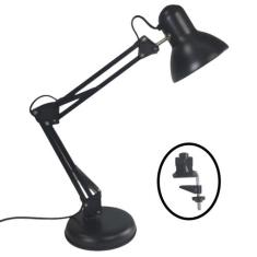 Luminaria Articulada Garra Mesa Regulavel Escritorio 2 em 1 Base Metal