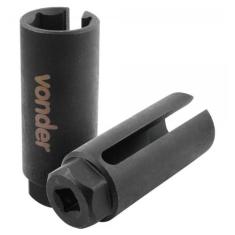 Chave para Sonda Lambda Estriada de 22 Mm Aberta Vonder, PRETO