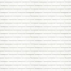 Papel De Parede Tijolos Brancos E Liso Autocolante Sala