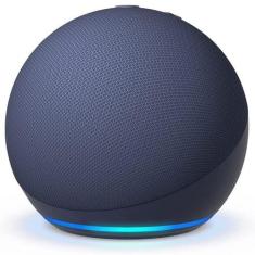 Echo Dot 5 Geraçao Smart Speaker com Alexa - Amazon (AZUL), Carvão