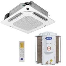 Ar-Condicionado Split Cassete Inverter 4 Vias Carrier Connect 36.000 BTUs R-32 Só Frio 220V Monofásico