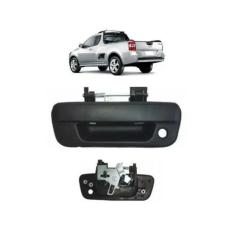 Maçaneta Tampa Traseira cacamba Montana com furo para chave