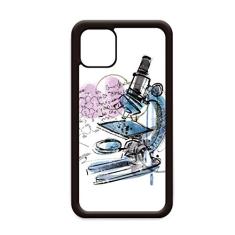 Microscópio Chemistry Kowledge para iPhone 11 Pro Max Capa para Apple Mobile Case