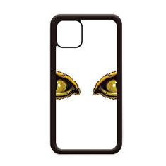 Capa com desenho animado olho de gato para iPhone 12 Pro Max para Apple Mini Mobile Case Shell