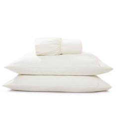 Jogo De Lençol Casal 400 Fios Micropercal 3 Peças Acetinado - Conforto