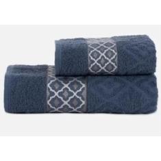 Jogo De Toalhas Turquia Grossa 3 Peças (1 Banho 2 Rosto) Gigante Macia