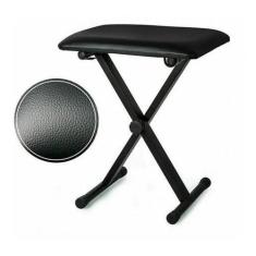 Banqueta Estofada Regulável Orquezz Portátil Preta