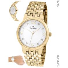 Relógio Champion Feminino Analógico CN24146H Dourado