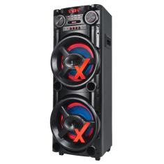 Torre de Som Amvox ACA 1900 NEW X com Bluetooth, Rádio FM e Função Power X – 1900W