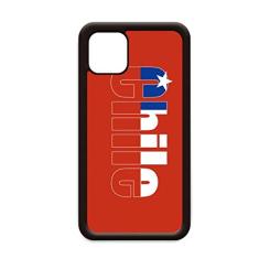 Capa com nome da bandeira do Chile para iPhone 11 Pro Max para Apple Mobile Case Shell