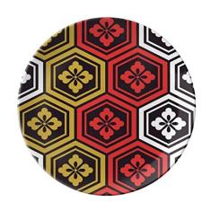 Prato abstrato da cultura tradicional japonesa de porcelana decorativa Salver louças de jantar