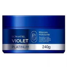 Máscara hidratante Lowell Violet Platinum - 240g