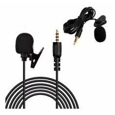 Microfone De Lapela Entrada P2 3.5Mm Lehmox Ley-58