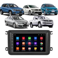 Kit Central Multimídia Android Gol G7 Amarok Jetta Tiguan Passat Fox 7