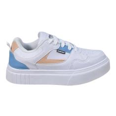 Tenis Casual Feminino Estilo Blogueirinha Maresan Solado Tipo Platafor