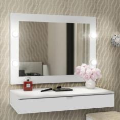 Penteadeira Suspensa Branco - Tecno Mobili