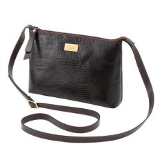 Bolsa Feminina de Couro Mariart 2190, Café