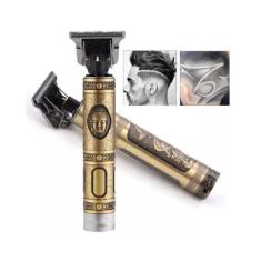 Maquina de Cortar Cabelo e Barbear Profissional Recarregavel Sem Fio Buda ou Dragão